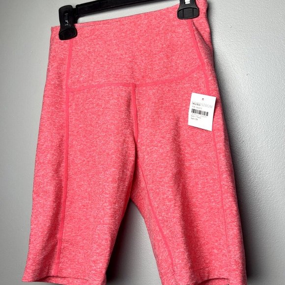 Zella Shorts Restore Long Bike Shorts Pink Sz XS NEW NWT N102 - Picture 3 of 5
